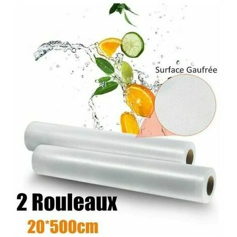 2 Vacuum Rolls For All Vacuum Sealers Food Vacuum Bags - 3010cm 1 2 Vacuum Rolls For All Vacuum Sealers Food Vacuum Bags - 3010cm