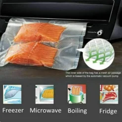 2 Vacuum Rolls For All Vacuum Sealers Food Vacuum Bags - 3010cm 7 2 Vacuum Rolls For All Vacuum Sealers Food Vacuum Bags - 3010cm -Kitchen Appliances Store 100159690 3