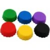 6 Pack Silicone Bottle Caps Bottle Caps Eco-friendly Silicone Lids Reusable Beer Lids Random Color