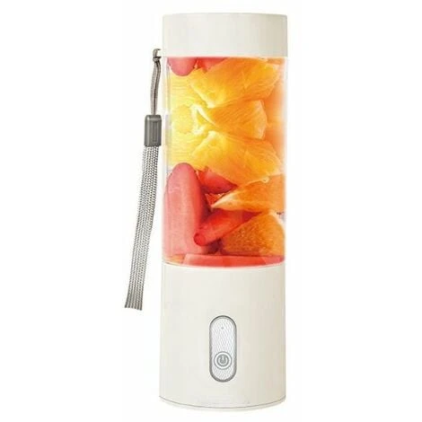 Multifunctional Household Juice Cup Juicer Portable Student USB Charging 75220mm White 1 Multifunctional Household Juice Cup Juicer Portable Student USB Charging 75220mm White