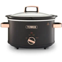 Tower Cavaletto 3.5 Litre Slow Cooker Black