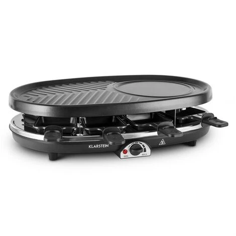 Klarstein All-U-Can-Grill Raclette 4-in-1 Pancakes Crêpes Stone Plate 8 People 3 Klarstein All-U-Can-Grill Raclette 4-in-1 Pancakes Crêpes Stone Plate 8 People - Image 3