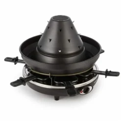 Klarstein Taste Volcano Tartar's Hat Grill Raclette Grill 1500 W 6 People Black -Kitchen Appliances Store 14842492 4
