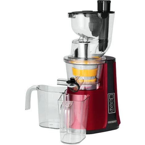 Monzana Slow Juicer 500W Cold Press Masticating Electric Kitchen Machine For Whole Fruit Vegetables BPA Free Citrus Orange Ginger Celery 5 Monzana Slow Juicer 500W Cold Press Masticating Electric Kitchen Machine For Whole Fruit Vegetables BPA Free Citrus Orange Ginger Celery - Image 5