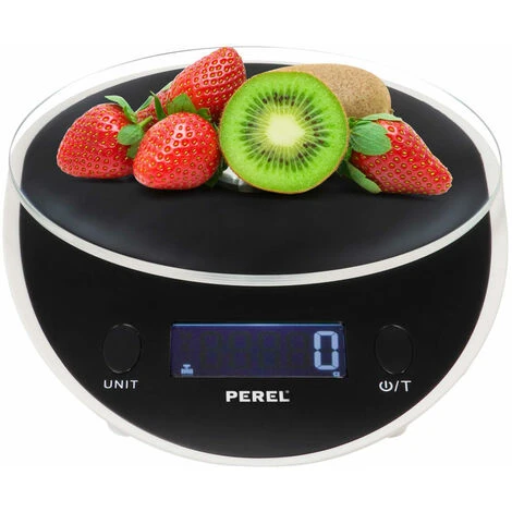 Digital Kitchen Scale 5 Kg Black Perel 2 Digital Kitchen Scale 5 Kg Black Perel - Image 2