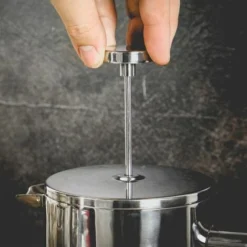 French Press Cafetiere Steel Coffee Maker FREE Filters & Spoons 350ml M&W -Kitchen Appliances Store 32126984 4