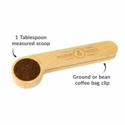 2 In 1 Wooden Coffee Clip & Spoon M&W -Kitchen Appliances Store 32127596 4