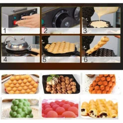 110V-220V Electric Waffle Maker Pancake Oven Professional Waffle Maker(Euro Standard Socket) 8 110V-220V Electric Waffle Maker Pancake Oven Professional Waffle Maker(Euro Standard Socket) -Kitchen Appliances Store 32871733 4
