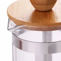 Coffee Filters 350Ml Glass Coffee Pot Coffee Pot Heat Resistant Elegant Filtration French Press Coffee Machine French Press Wooden Lid Filter -Kitchen Appliances Store 35539818 4