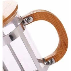Coffee Filters 350Ml Glass Coffee Pot Coffee Pot Heat Resistant Elegant Filtration French Press Coffee Machine French Press Wooden Lid Filter -Kitchen Appliances Store 35539818 5