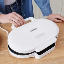 Monzana Waffle Maker Classic Heart Waffle 1200W Non-Stick Coating Temperature Control Kitchen Double Waffle Maker BPA-Free -Kitchen Appliances Store 36560013 5