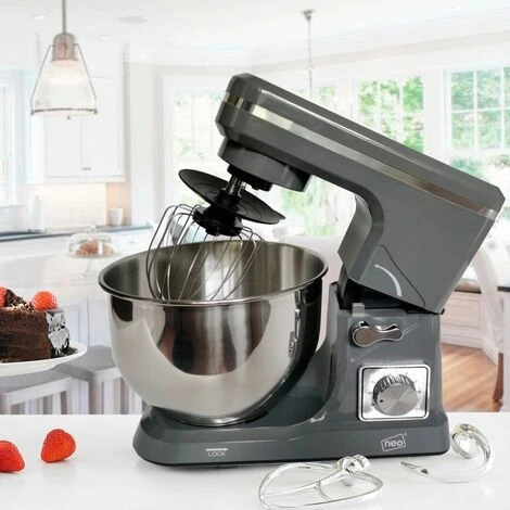 Neo Grey 5L 6 Speed 800W Electric Stand Mixer 2 Neo Grey 5L 6 Speed 800W Electric Stand Mixer - Image 2