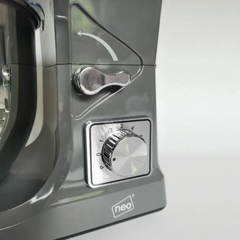 Neo Grey 5L 6 Speed 800W Electric Stand Mixer 3 Neo Grey 5L 6 Speed 800W Electric Stand Mixer - Image 3