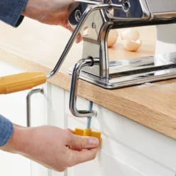 Pasta Machine Noodle Roller Cutter Spaghetti Lasagne Tagliatelle Pastamake Heavy Duty Professional 8 Pasta Machine Noodle Roller Cutter Spaghetti Lasagne Tagliatelle Pastamake Heavy Duty Professional -Kitchen Appliances Store 40577248 4