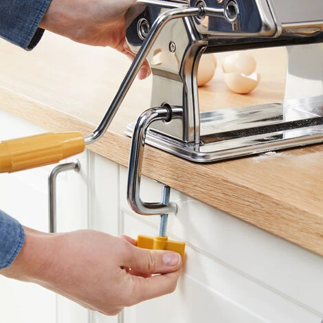 Pasta Machine Noodle Roller Cutter Spaghetti Lasagne Tagliatelle Pastamake Heavy Duty Professional 4 Pasta Machine Noodle Roller Cutter Spaghetti Lasagne Tagliatelle Pastamake Heavy Duty Professional - Image 4