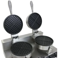 KuKoo Double Waffle Maker Commercial Catering Kitchen Stainless -Kitchen Appliances Store 40901517 5