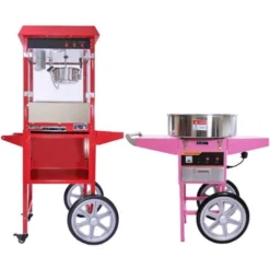 Popcorn Machine / Maker And Cotton Candy / Candy Floss Machine