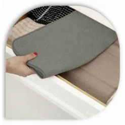 No Name Non-slip Mat For Coffee Maker - Venteo - Grey/Turquoise Blue - Adult - Ultra Absorbent And Machine Washable - Dimension 26x42cm -Kitchen Appliances Store 50410839 5