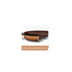 No Name Frying Pan Granite - Venteo - Copper Stone Pan - Non-stick And Anti-scratch With Copper Effect - All Fires (20/24/28) -Kitchen Appliances Store 50411016 4