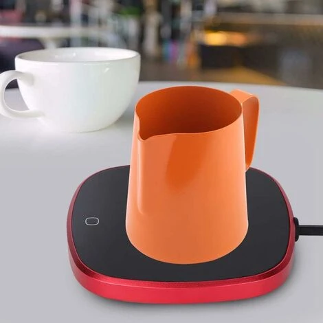 Coffee Heating Mat Cup Warmer Heating Mat Cushion For Heater Insulation Bowl Cup Warmer Electric Saucer Cup Mat For Tea Coffee Milk Home Office (EU) 2 Coffee Heating Mat Cup Warmer Heating Mat Cushion For Heater Insulation Bowl Cup Warmer Electric Saucer Cup Mat For Tea Coffee Milk Home Office (EU) - Image 2