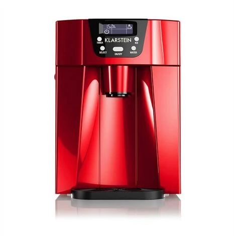 Klarstein Ice Volcano 2GR Ice Cube Machine LED 12kg Every 24h 2l 6-10min Red 3 Klarstein Ice Volcano 2GR Ice Cube Machine LED 12kg Every 24h 2l 6-10min Red - Image 3