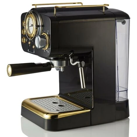 Swan Gatsby Pump Espresso Coffee Machine Black 2 Swan Gatsby Pump Espresso Coffee Machine Black - Image 2