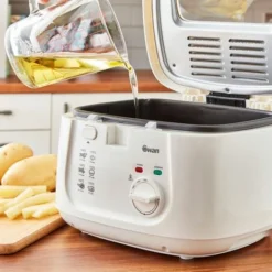 Swan 2.5L Square White Fryer -Kitchen Appliances Store 54674160 5