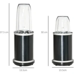HOMCOM Countertop Blender 1000W Smoothie Maker With 0.7L And 0.35L Mix Cup 9 HOMCOM Countertop Blender 1000W Smoothie Maker With 0.7L And 0.35L Mix Cup -Kitchen Appliances Store 54809907 5