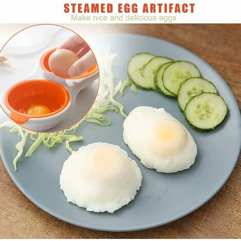 Microwave Food Grade Egg Boiler Cup Is Suitable For Cooking Eggs, Duck Eggs, Etc. In The Kitchen 3 Microwave Food Grade Egg Boiler Cup Is Suitable For Cooking Eggs, Duck Eggs, Etc. In The Kitchen - Image 3