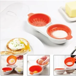 Microwave Food Grade Egg Boiler Cup Is Suitable For Cooking Eggs, Duck Eggs, Etc. In The Kitchen 9 Microwave Food Grade Egg Boiler Cup Is Suitable For Cooking Eggs, Duck Eggs, Etc. In The Kitchen -Kitchen Appliances Store 54897043 5