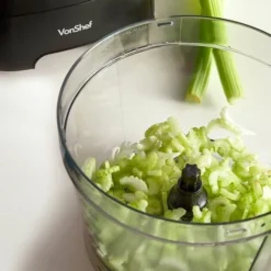 VonShef Food Processor – 1000W Multifunctional 8in1 Chopper, Mixer With Dough Blade, Spatula, Shredder, Medium / Fine Grater & Slicer – 3.5L Bowl & 1.8L Jug - 2 Speed Settings & Pulse Function -Kitchen Appliances Store 54924487 4