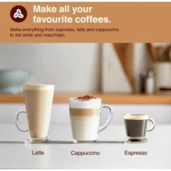 VonShef Espresso Machine, 15 Bar Pressure Pump – Barista Coffee Maker With Milk Frother For Latte, Cappuccino, Americano, Flat White And More – Black/Silver 8 VonShef Espresso Machine, 15 Bar Pressure Pump – Barista Coffee Maker With Milk Frother For Latte, Cappuccino, Americano, Flat White And More – Black/Silver -Kitchen Appliances Store 54924817 4