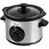 Swan 1.5 Litre Stainless Steel Slow Cooker