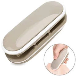 MUFF Mini Bag Sealer, Portable Chip Bag Sealer, Chip Bag Seal Tool, Portable Heat Vacuum Sealer(Grey)