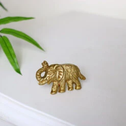 Gold Elephant Drawer Knob 5 Gold Elephant Drawer Knob -Kitchen Appliances Store 57109458 3