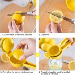 Lemon Squeezer - Metal Citrus Squeezer - Manual Citrus Squeezer - Citrus Squeezer Citrus Squeezer Manual Citrus Squeezer -Kitchen Appliances Store 57735270 3