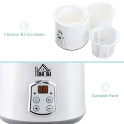 3-IN-1 Yoghurt Maker With Strainer Yogurt Machine For Greek Yoghurt Rice Wine -Kitchen Appliances Store 57775345 3