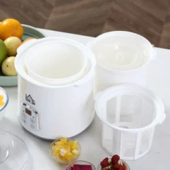 3-IN-1 Yoghurt Maker With Strainer Yogurt Machine For Greek Yoghurt Rice Wine -Kitchen Appliances Store 57775345 5