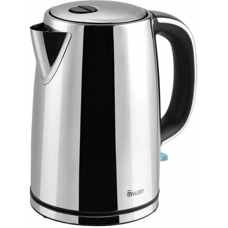 Swan 1.7L Polished Stainless Steel Jug Kettle 2 Swan 1.7L Polished Stainless Steel Jug Kettle - Image 2