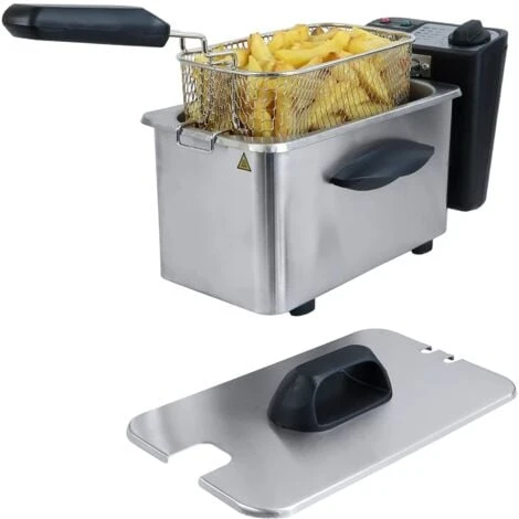 Igenix Deep Fat Dryer With Basket, Non Stick Inner Bowl, 1.5 Litre Capacity - IG8015 1 Igenix Deep Fat Dryer With Basket, Non Stick Inner Bowl, 1.5 Litre Capacity - IG8015