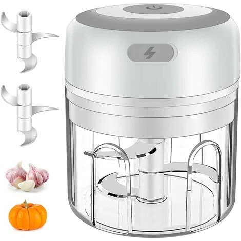 Electric Meat Grinder,250ML Cordless Electric Meat Grinder Mini Portable Blender With 3 Sharp Blades 1 Electric Meat Grinder,250ML Cordless Electric Meat Grinder Mini Portable Blender With 3 Sharp Blades