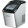 Countertop Ice Maker W/ Self-cleaning Function Ice Cubes Ready In 7 Mins Home Office Bar Silver