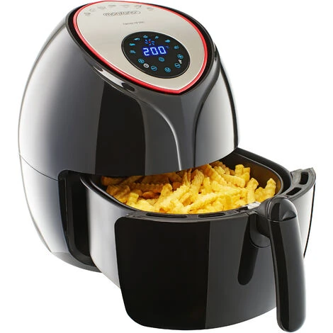 Monzana Air Fryer 6.5L XXL Digital Touch Control, Timer, Healthy Cooking 1850W 1 Monzana Air Fryer 6.5L XXL Digital Touch Control, Timer, Healthy Cooking 1850W