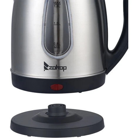 220V 2000W 1.8L Stainless Steel Electric Kettle With Water Window 3 220V 2000W 1.8L Stainless Steel Electric Kettle With Water Window - Image 3