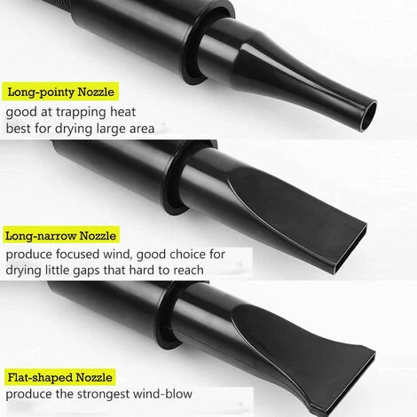 2800W Adjustable Stepless Speed Car Motorcycle Power Air Dryer Blaster Blower 4 2800W Adjustable Stepless Speed Car Motorcycle Power Air Dryer Blaster Blower - Image 4