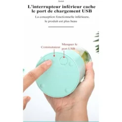 Portable Blender, Juicer Cup With 450ml 6 BPA Free Blades For Sport And Travel, Mini Blender Blender For Smoothie And Milkshake, Christmas Gift Women Men (White) -Kitchen Appliances Store 59691215 5