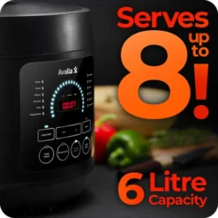 Pressure Multi-Cooker 6L With Slow Cook, Steam, Warm, Sauté - Avalla K-90 7 Pressure Multi-Cooker 6L With Slow Cook, Steam, Warm, Sauté - Avalla K-90 -Kitchen Appliances Store 59726726 3