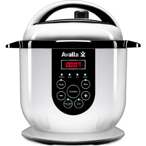 Smart Pressure Cooker 2.5L Non-Stick Steamer And Food Warmer Avalla K-45 1 Smart Pressure Cooker 2.5L Non-Stick Steamer And Food Warmer Avalla K-45