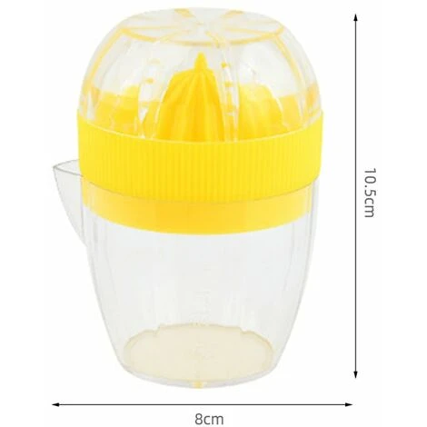 HIASDFLS Presse-Agrumes Orange, Presse-Agrumes Manuel Citron Presse-Agrumes Manuel Multifonction Facile À Utiliser Avec Passoire Jaune 2 HIASDFLS Presse-Agrumes Orange, Presse-Agrumes Manuel Citron Presse-Agrumes Manuel Multifonction Facile À Utiliser Avec Passoire Jaune - Image 2