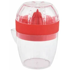 HIASDFLS Presse-Agrumes Orange, Presse-Agrumes Manuel Citron Presse-Agrumes Manuel Multifonction Facile À Utiliser Avec Passoire Rouge